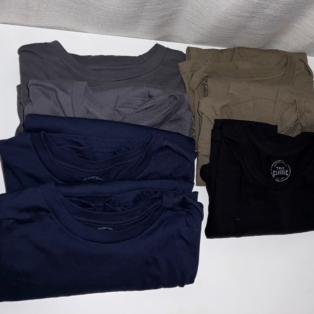 True Classic Crew Bundle Men’s XXL Short Sleeve T-Shirts